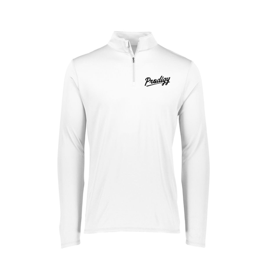 [FTLQFLWH-FAXS-LOGO2] Decker Women's Flex-Lite 1/4 Zip Shirt (Female Adult XS, White, Logo 2)