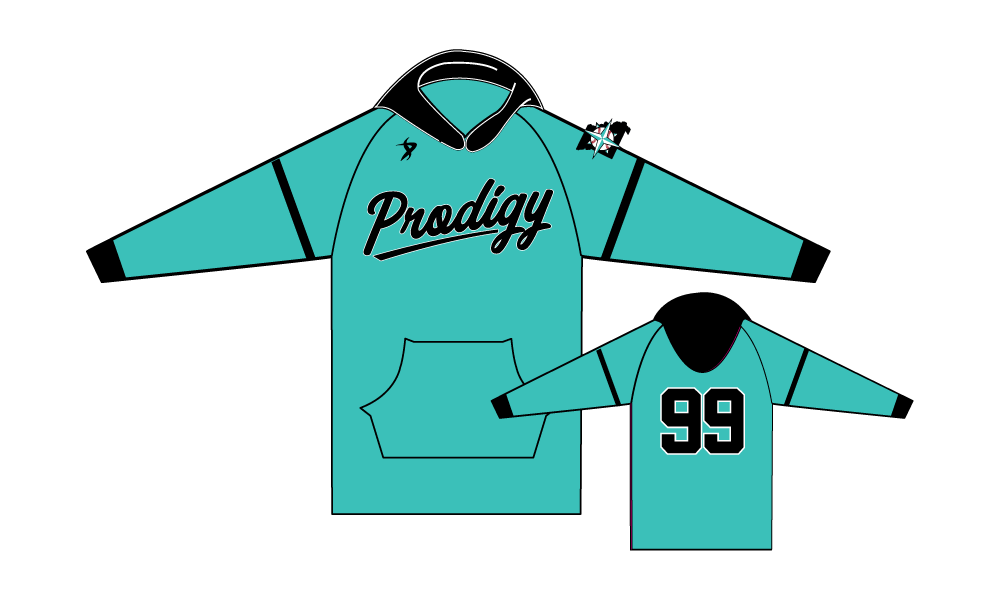 KC Prodigy - Wheeler - Seafoam Hoodie