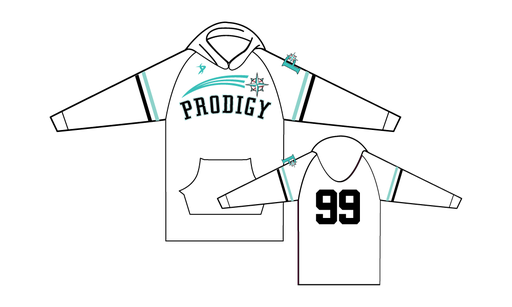 KC Prodigy - Wheeler - White Hoodie