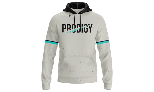 KC Prodigy - Wheeler - Grey Splatter Hoodie (No Number)